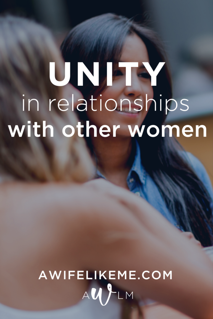 Unity in relationships with other women.