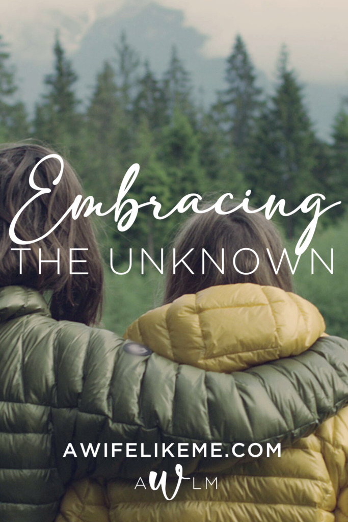Embracing the unknown